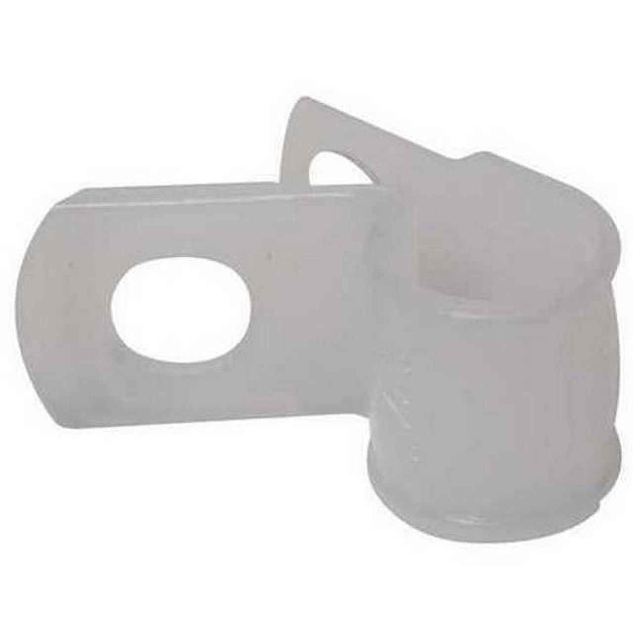 Choice Zoro 6EEE9 Natural Screw Fixed Dia Cable Clamp - Pack