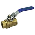 thumbnail image 1 of Manufacturer Varies 1/4" FNPT Brass Ball Valve Inline 6GD06, 1 of 1