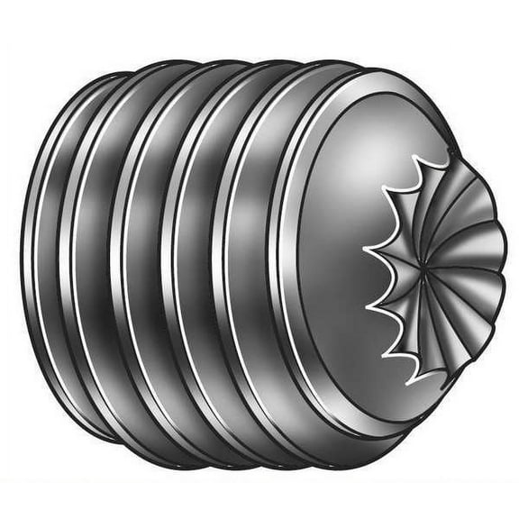 Sckt Set Scr,Knurl Cup,5/16-18x1/2,PK100