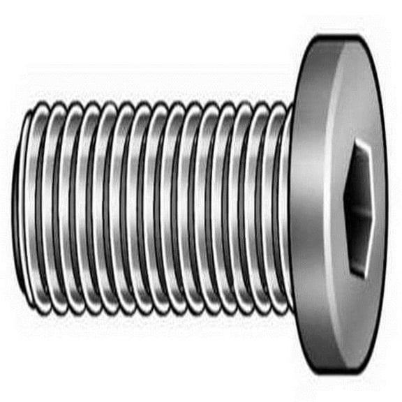 1/4"-20 Socket Head Cap Screw, Socket, Black Oxide Alloy Steel, 1 in Length, 100 PK