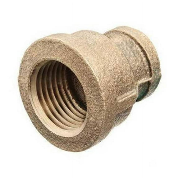 Choice Zoro ZUSA-PF-10313 Female NPT Reducing Coupling, Brass - 4 x 3 in.