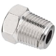 thumbnail image 1 of Pipe Fitting - Brass (Nickel-Plated) - Class 1,000 - Hex Plug - 1/2" NPTF Male, 1 of 1