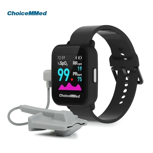 ChoiceMMed Wrist Pulse Oximeter Recording Pulse Oximeter for Continuous