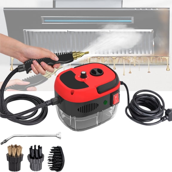 Choimix Steam Cleaner, Steam Cleaning with Large-Capacity Transparent Water Tank, Extended Runtime and Flexible Configuration, High-Heat Focused Vapor Maintenance, Ideal for Use in the Kitchen