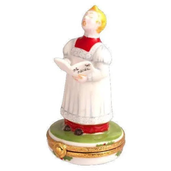 Choir Boy Limoges Box for Collectors Limoges Box Porcelain Figurine