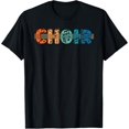 thumbnail image 1 of Choir Retro Singer Music Group Teacher Choir Directors T-Shirt, 1 of 4