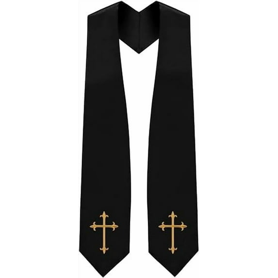 CLERKMANS Unisex Shoulder Sashes, Black, 1 Pack