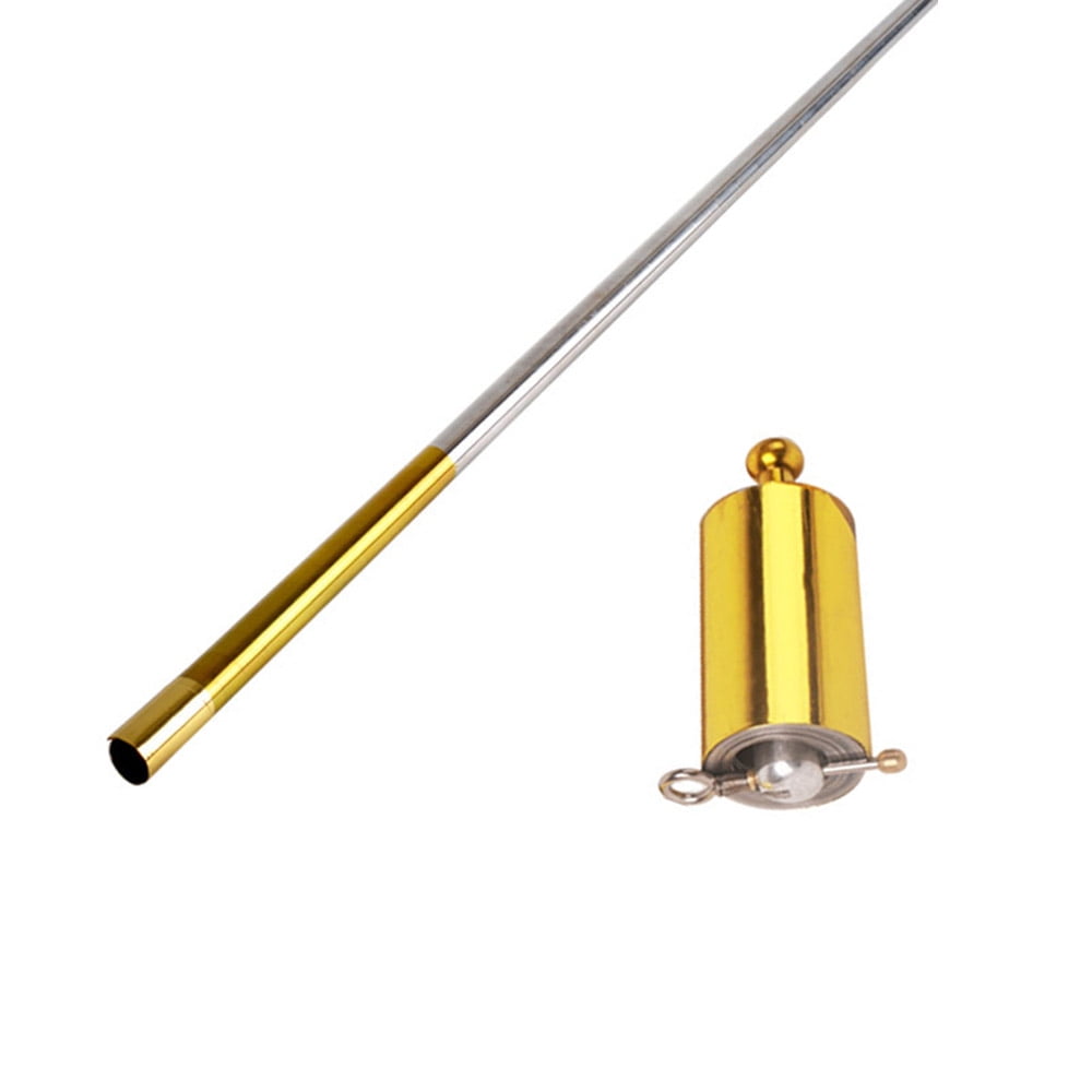 2-tlg. Magic Zauberstab Set - Ausziehbarer Metall-Zauberstab 115cm