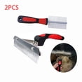 thumbnail image 1 of Chok 2Pcs Grooming Rake Undercoat Brush for Dogs Long Hair, Long Tooth Undercoat Rake Dog Comb, Deshedding Tool Set for Husky Long-haired Cats, 1 of 6