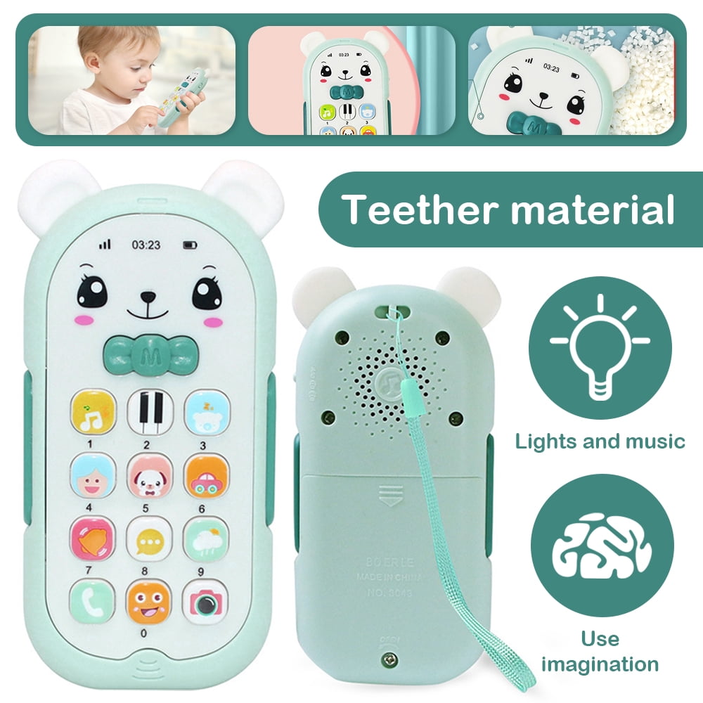 Chok Baby Cell Phone Toy with Lights & Music, Sing & Count Musical ...