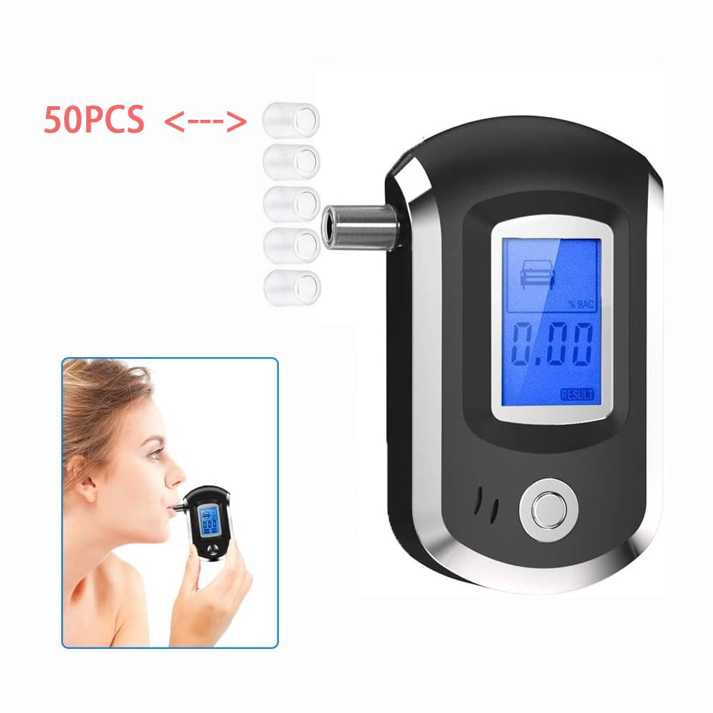 Chok Breathalyzer, Personal Alcohol Tester with 50 Mouthpieces