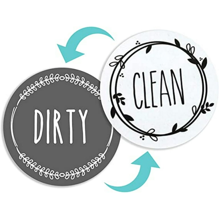  Dishwasher Magnet Clean Dirty Sign Strong Clean and