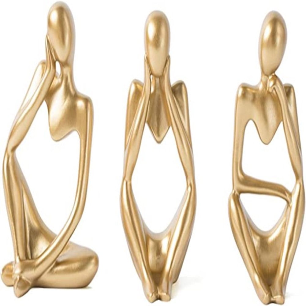 Chok Home Decor Thinker Statue Living Room Decorations Abstract Art