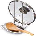 thumbnail image 1 of Chok Stainless Steel Pan Pot Rack Cover Lid Rest Stand Spoon Holder For Home Kitchen And Bar Tools(Silver), 1 of 6