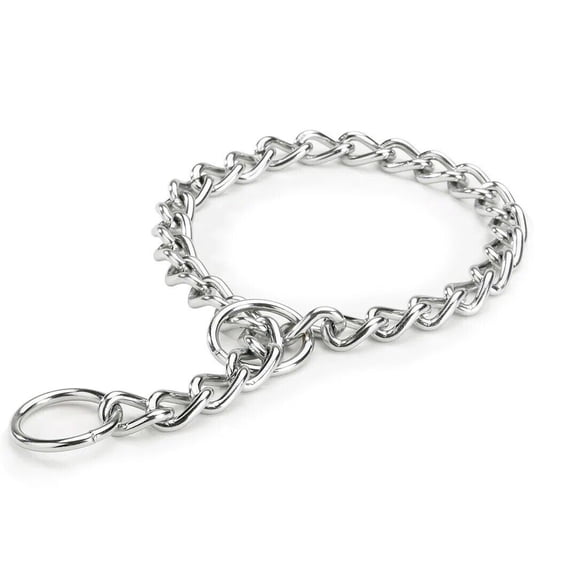 Choke Chain Collars for Dog Training Great Quality Welded Steel Many Sizes Too ! (Medium - 18 inch)