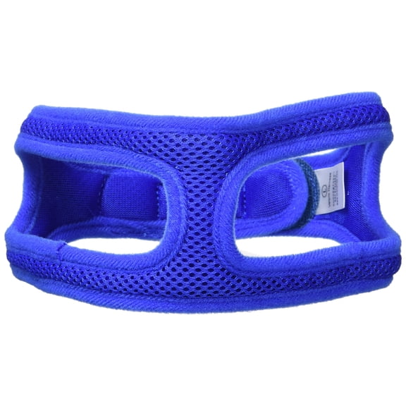 ChokeFree Velpro Mesh Pet Shoulder Harness Collar, 18", Blue