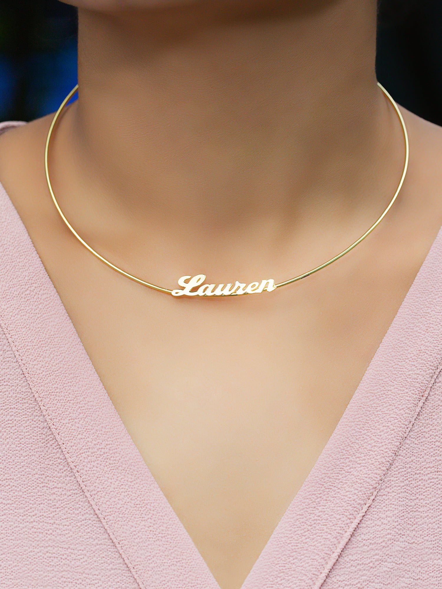Choker Name Necklace