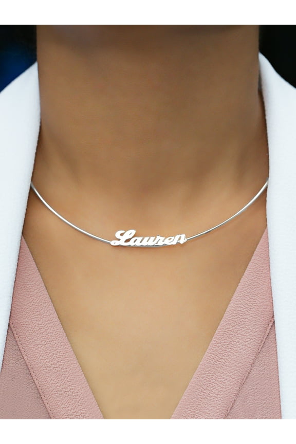 Choker Name Necklace