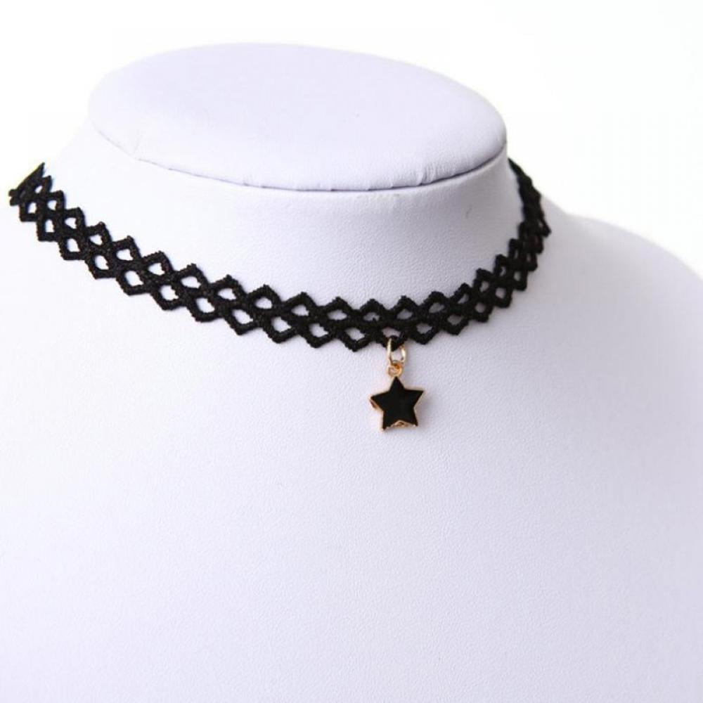 Choker Necklace Black Lace Velvet strip woman Collar Party Jewelry Neck  Accessories Chokers Handcrafted Chain Necklace 
