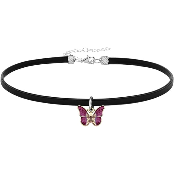 Choker Necklace For Women Chokers For Female Pu Black Choker Jewelry Cross Bee Gothic Choker Punk Choker Collar Necklaces Gifts For Sister Friend Daughter[Z2901]