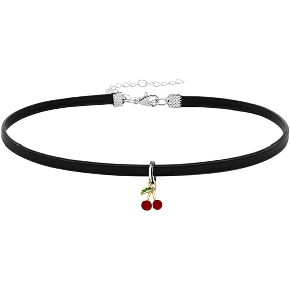 Choker Necklace For Women Chokers For Female Pu Black Choker Jewelry Cross Bee Gothic Choker Punk Choker Collar Necklaces Gifts For Sister Friend Daughter[Z2904]