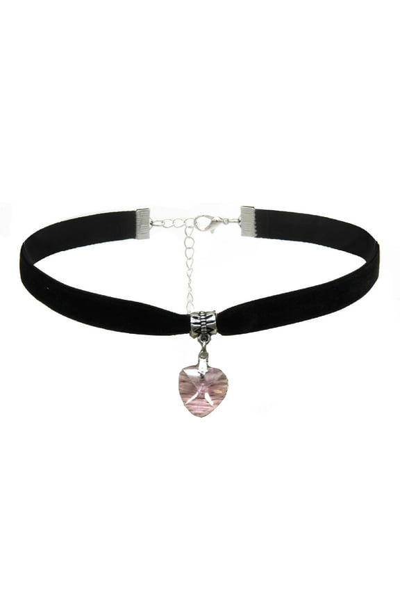 Choker Necklaces Adjustable Chic Faux Leather Vintage Gothic Style Velvet Choker for Women