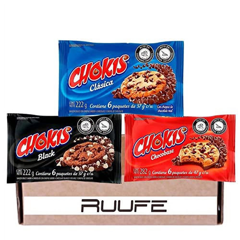 Chokis Cookies (3 Pack) Gamesa Chokis Cookies Chocolate Chip Cookies