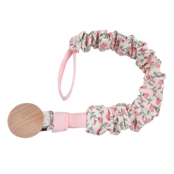 Chollius Newborn Printed Teething Nipples Sensory Stimulation Pacifier Clip