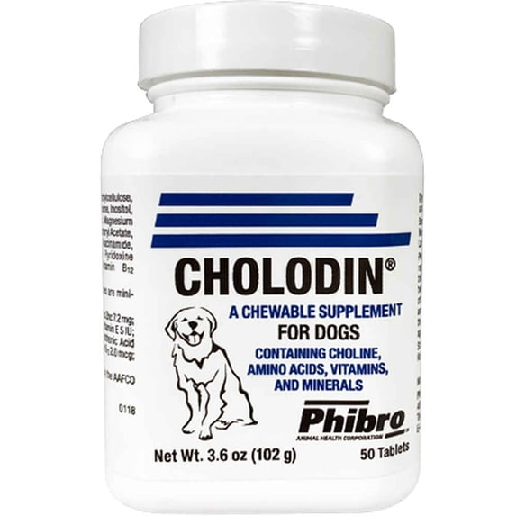 Cholodin Tablets for Dogs 50ct