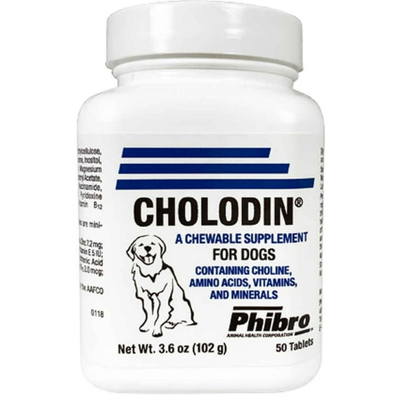 Cholodin Tablets for Dogs 50ct
