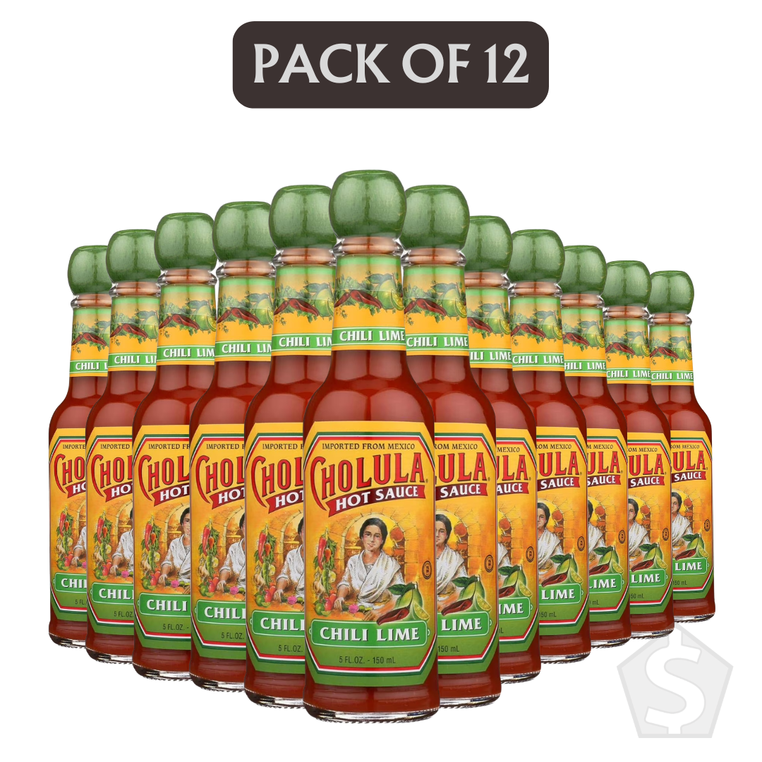 Cholula 5 fl. oz. Chili Lime Hot Sauce - 12/Case