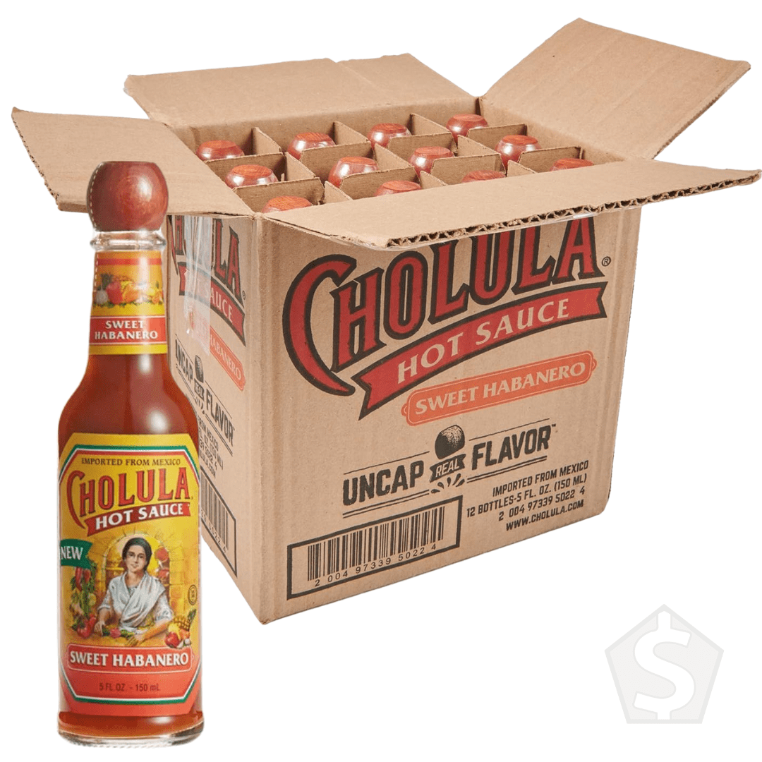 Cholula 5 fl. oz. Sweet Habanero Hot Sauce - 12/Case