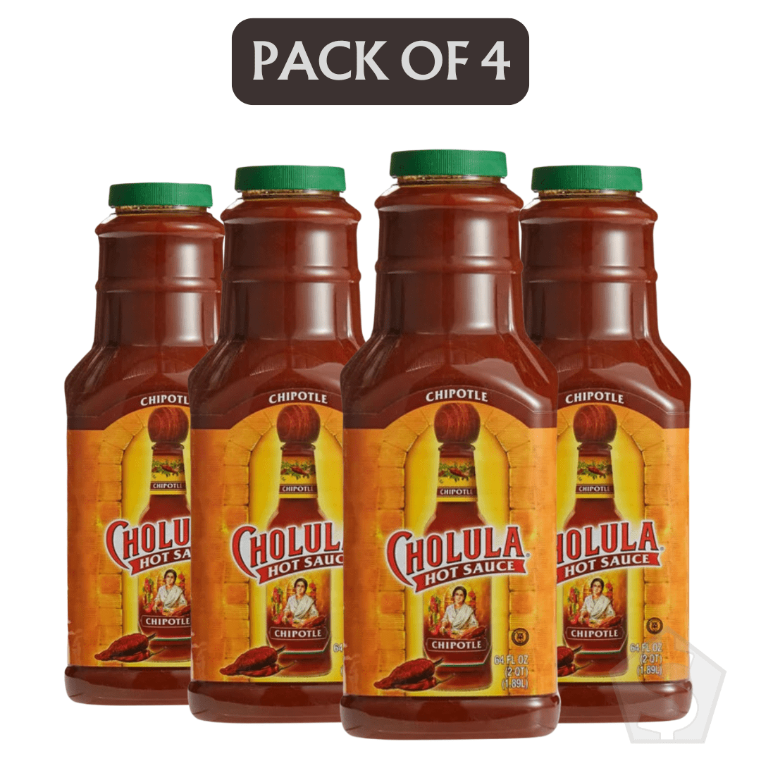 Cholula 64 fl. oz. Chipotle Hot Sauce - 4/Case