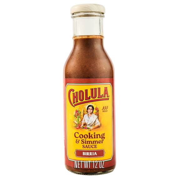Cholula Birria Cooking & Simmer Sauce, 12.0 fl oz Bottle