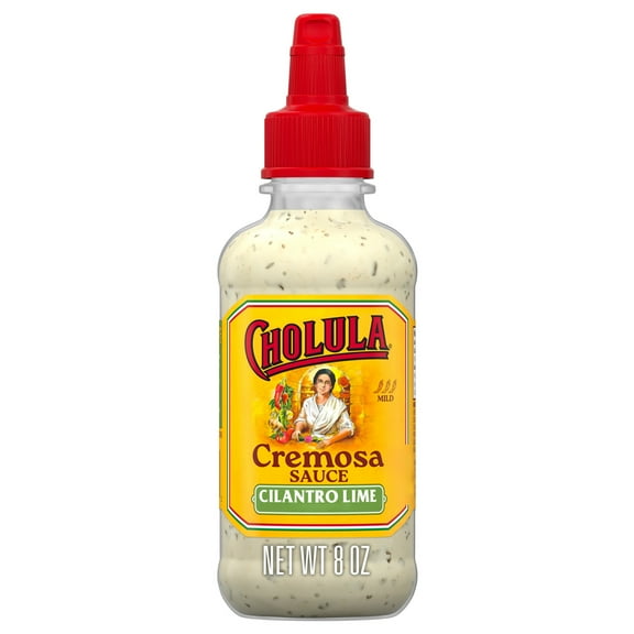 Cholula Cilantro Lime Cremosa Sauce, 8.0 oz Bottle