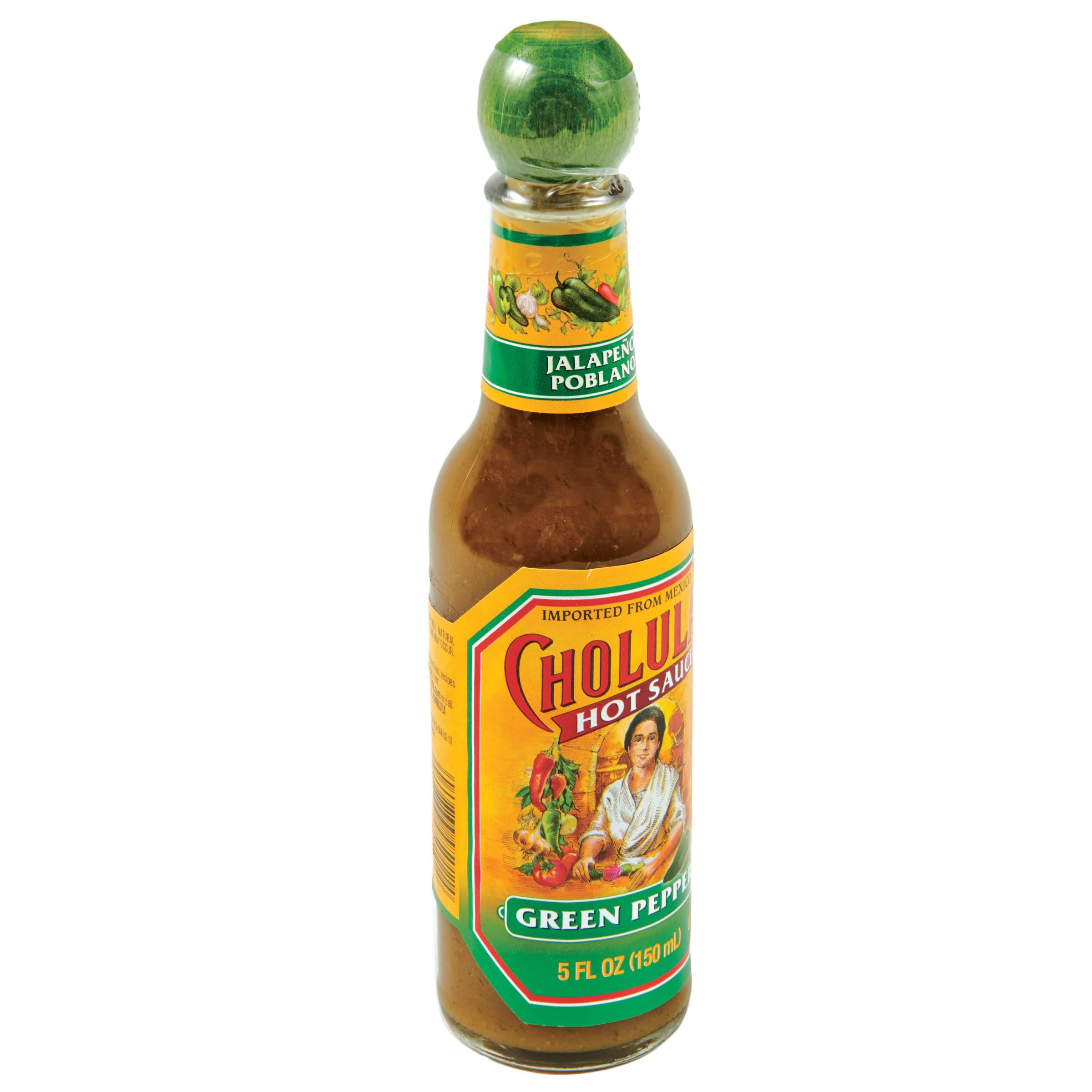 Cholula Green Pepper Hot Sauce, 5 Fl Oz