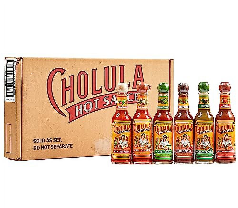 Cholula Hot Sauce 5 .. fl oz Variety Pack, .. 6 count (Crafted with