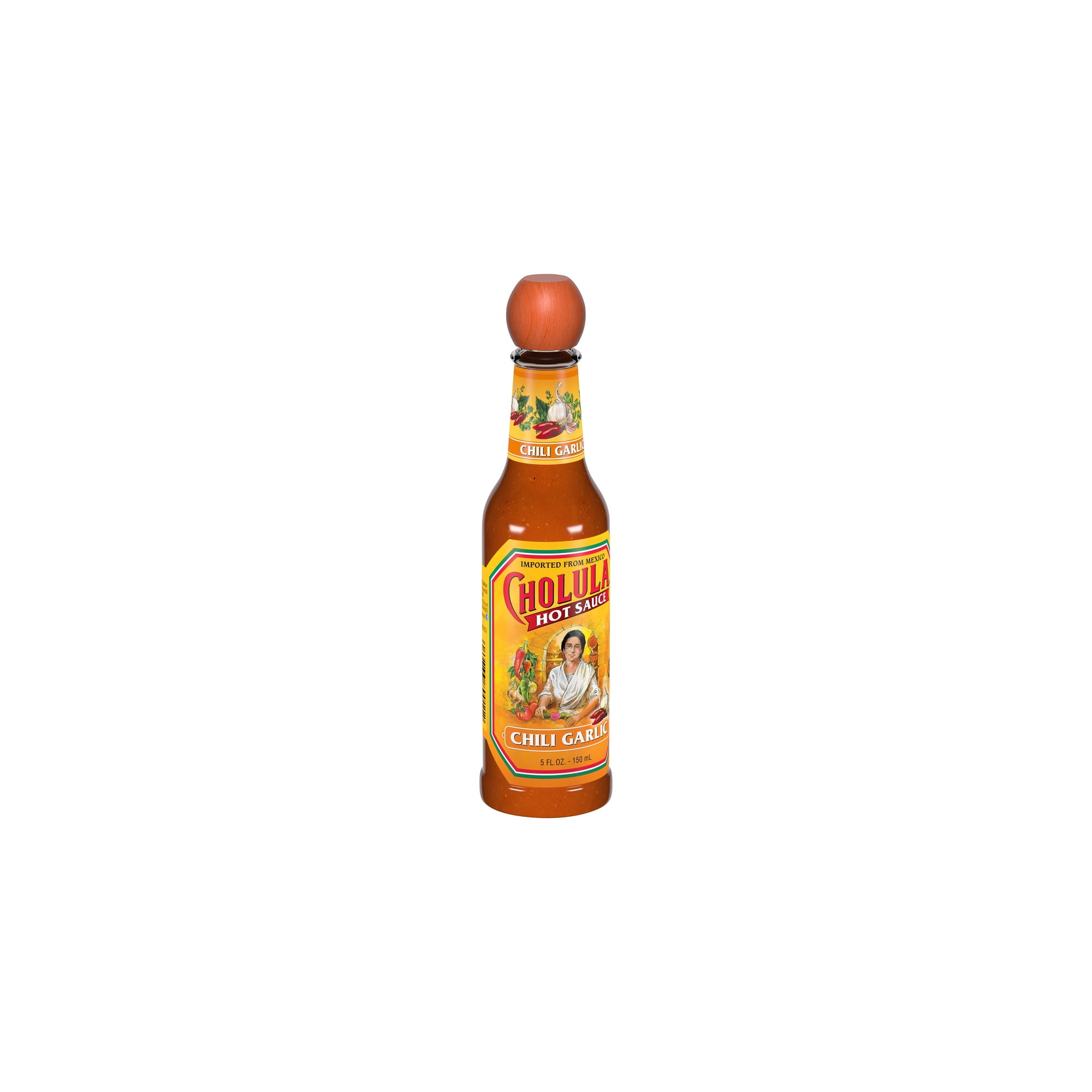 Cholula Hot Sauce, Chili Garlic, 5 fl oz (Pack of 12)