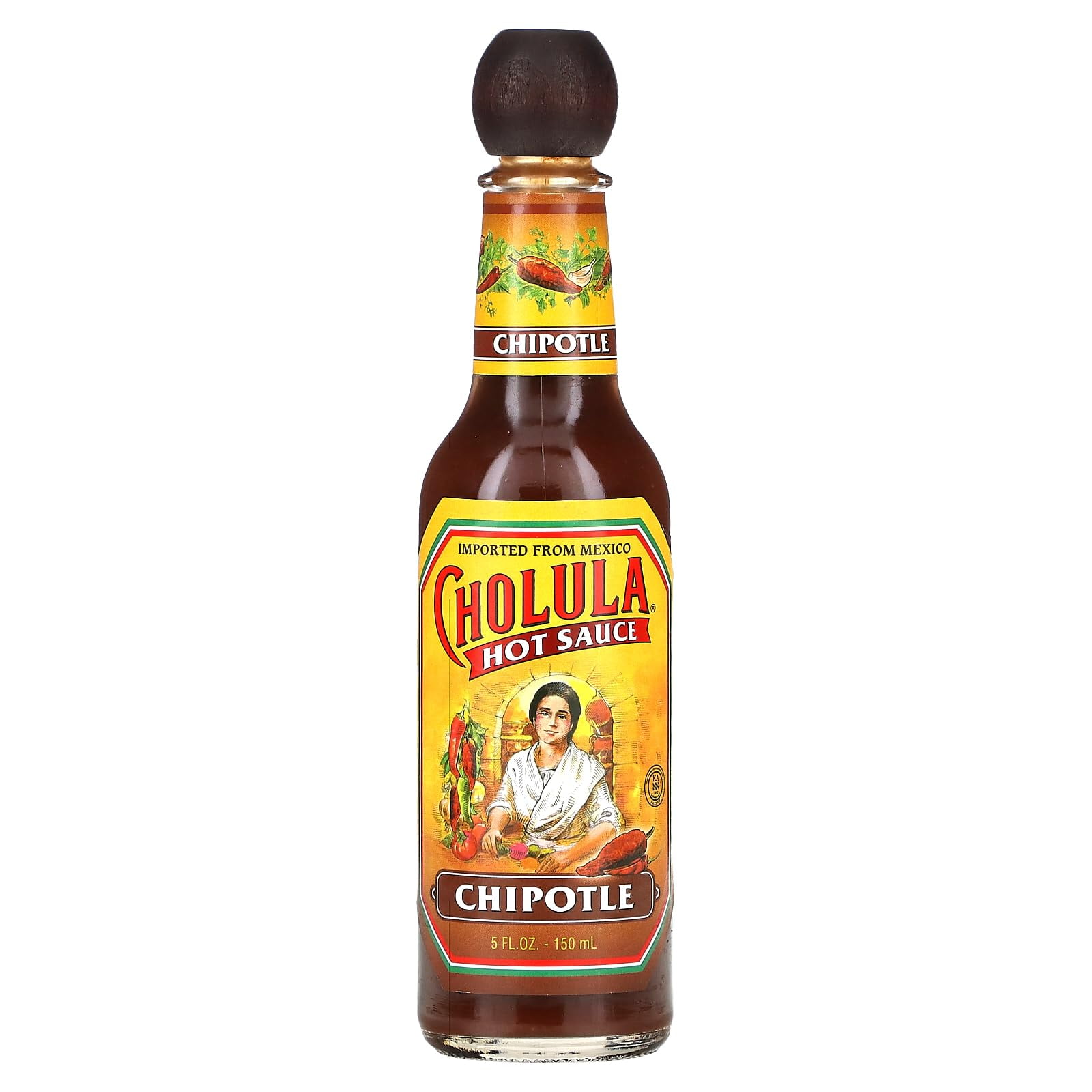Cholula Hot Sauce, Chipotle, 5 fl oz (Pack of 18)