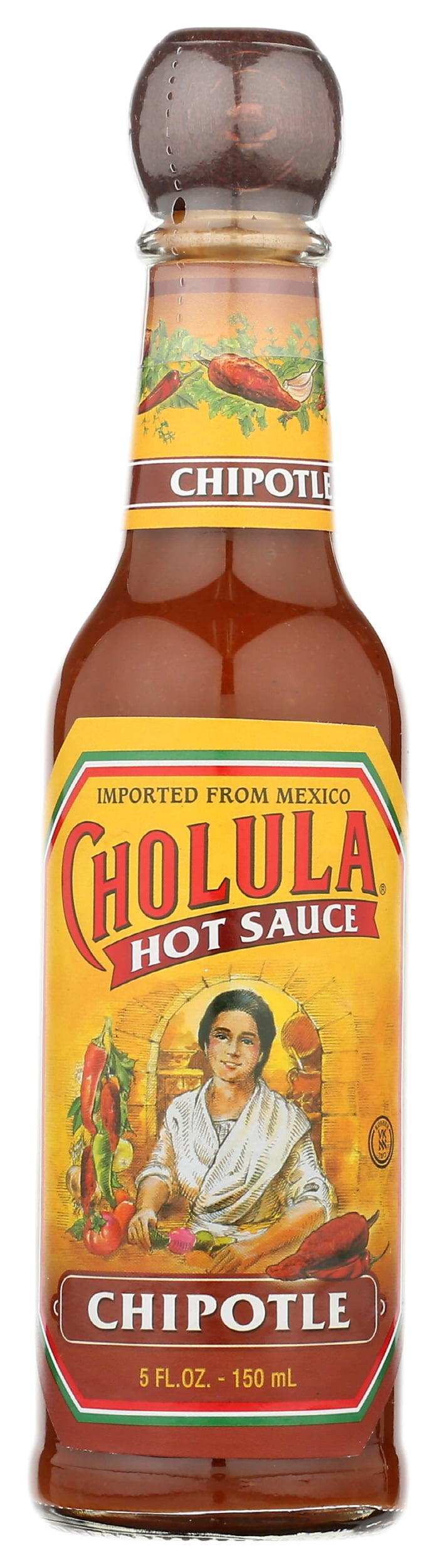Pack of 12, Cholula Chipotle Hot Sauce, 5 oz