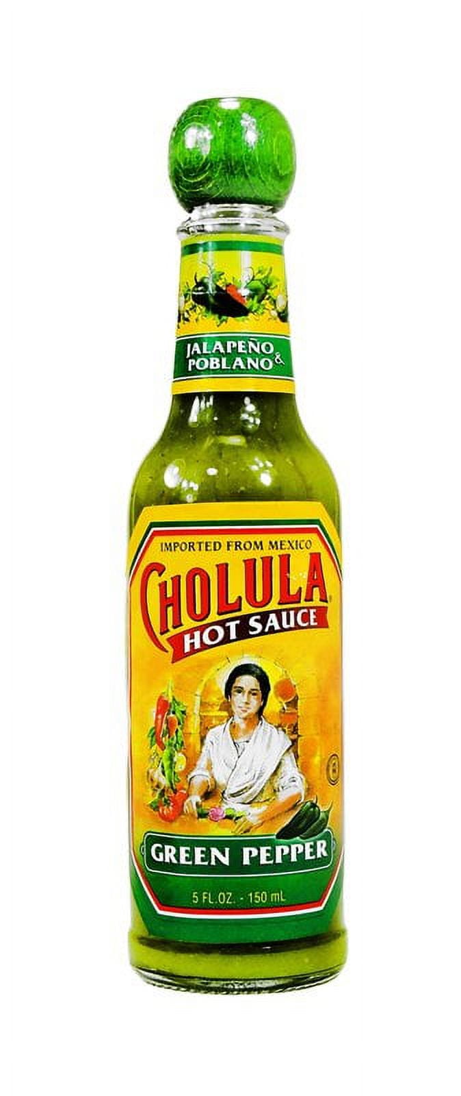 Cholula, Hot Sauce Green Pepper, Count 1 Sauces / Grab Varieties