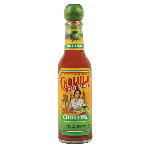 Cholula Kosher Chili Lime Hot Sauce, 5.0 fl oz Bottle