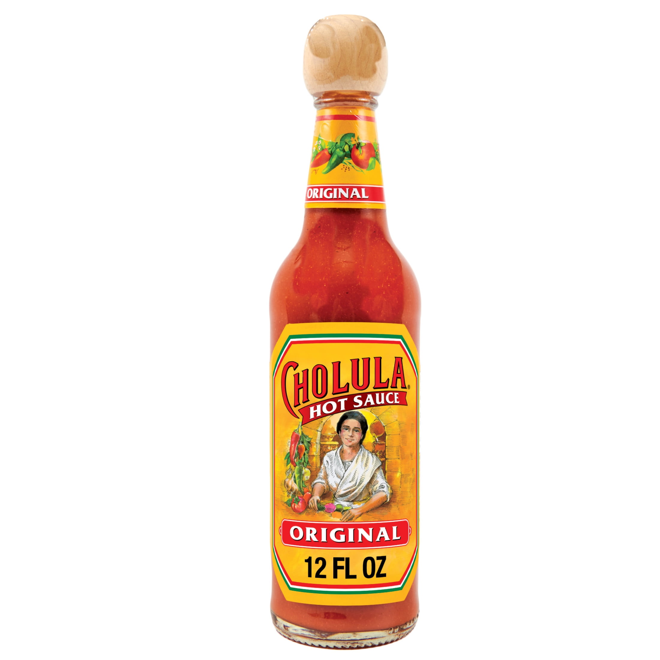 Cholula Kosher Original Hot Sauce, 12 fl oz Bottle