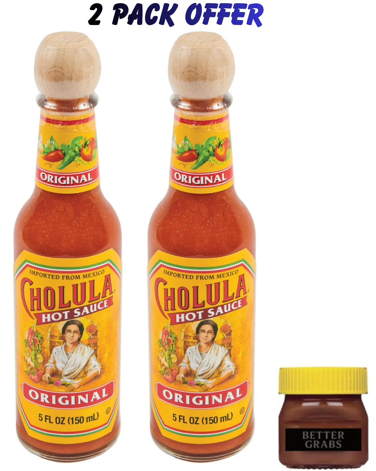 Cholula Kosher Original Hot Sauce, 5.0 fl oz