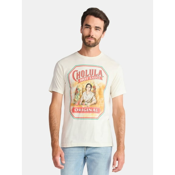 Cholula Men's & Big Men's Graphic Tee Shirt, Sizes S - 3XL