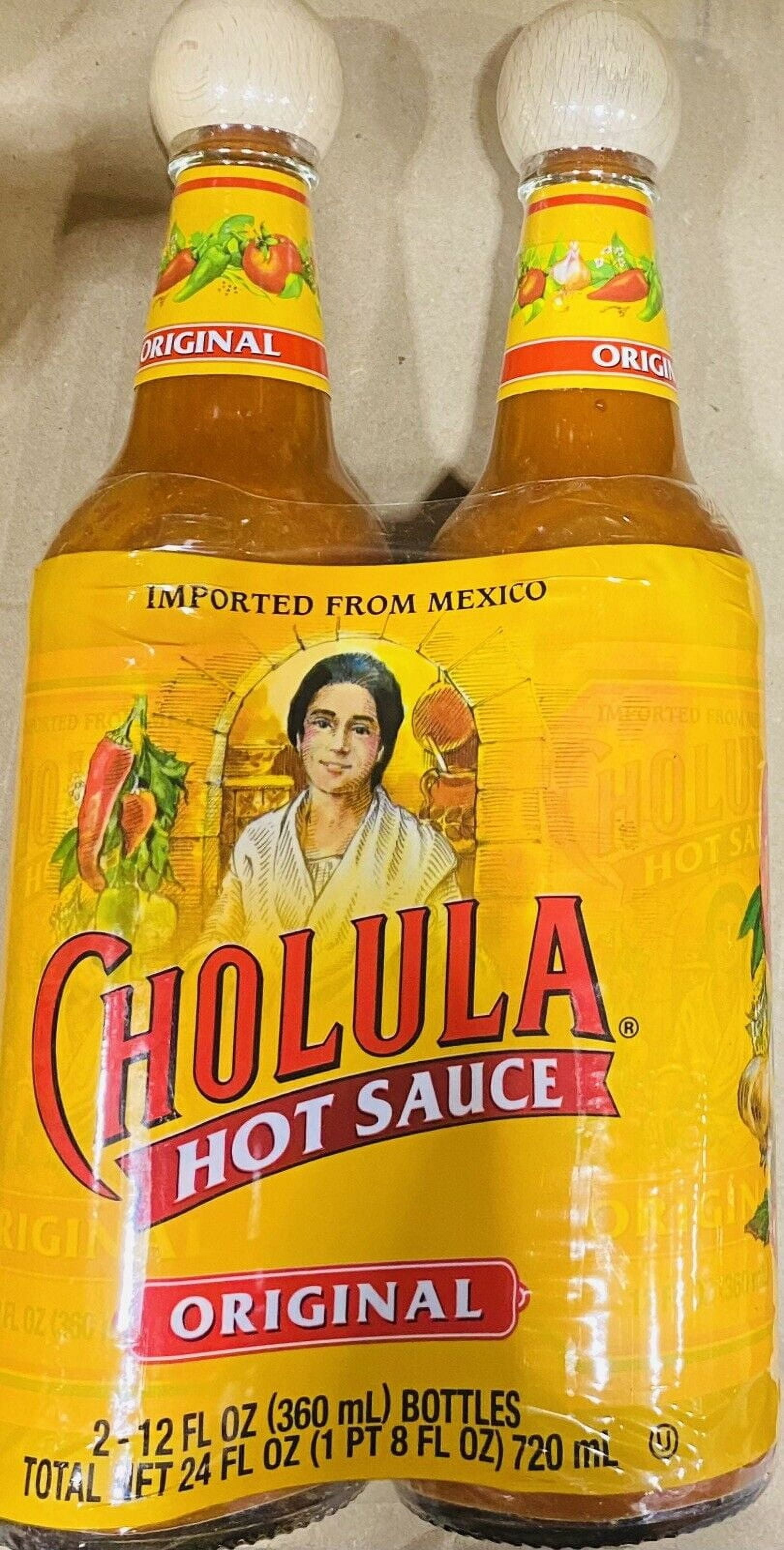 Cholula Mexican Hot Sauce Original Flavor 12 fl oz Bottles X2 ( 1 ) 2 PACK