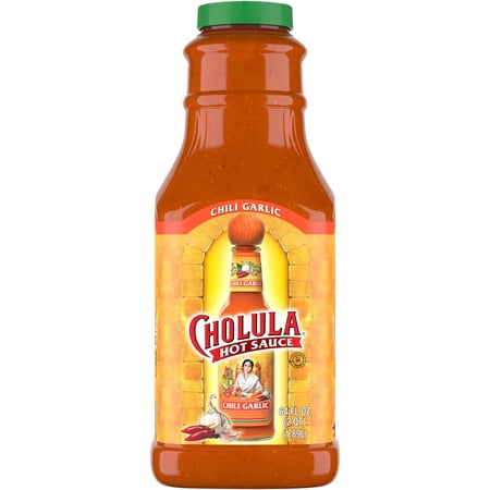 Cholula Chili Garlic Hot Sauce, 64.0 fl oz