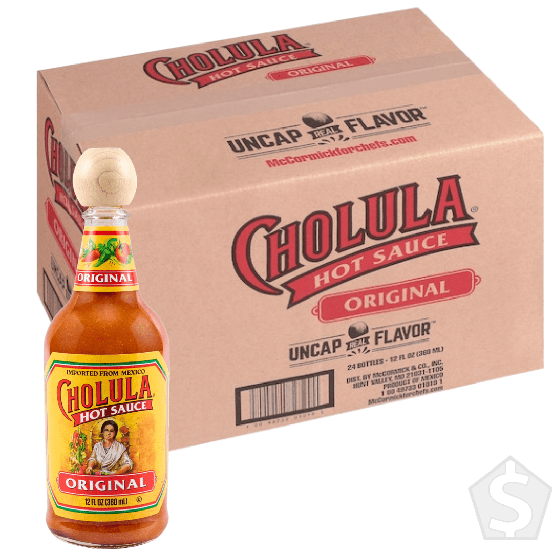 Cholula Original Hot Sauce 12 fl. oz. - 24/Case