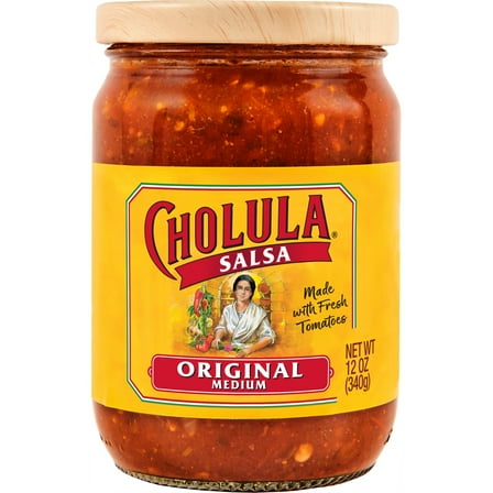 Cholula Original - Medium Salsa, 12.0 oz Jar
