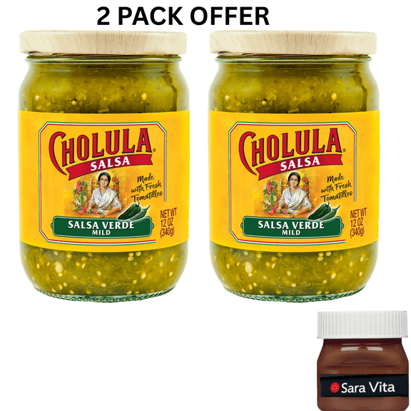 Cholula Salsa Verde - Mild Salsa, 12.0 oz Jar